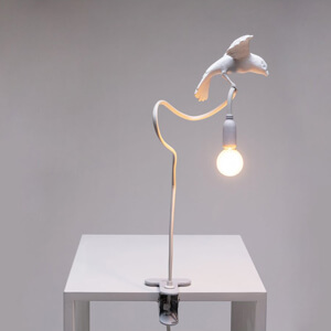 Seletti Sparrow Lamp with Clamp - Cruising